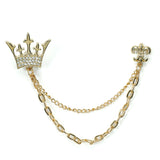 Kavove The Club King Golden Colour Brooch