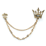 Kavove The Club King Golden Colour Brooch