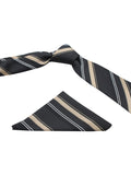 Neck Tie and Pocket Square Set for Men