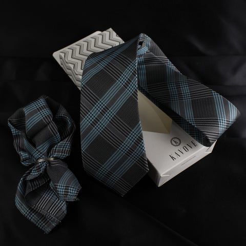 Neck Tie and Pocket Square Set for Men