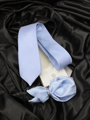Neck Tie and Pocket Square Set for Men