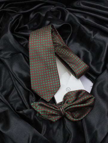Neck Tie and Pocket Square Set for Men