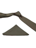 Neck Tie and Pocket Square Set for Men