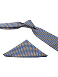 Neck Tie and Pocket Square Set for Men