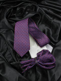 Neck Tie and Pocket Square Set for Men