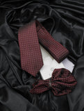 Neck Tie and Pocket Square Set for Men