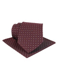 Neck Tie and Pocket Square Set for Men