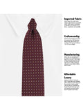 Neck Tie and Pocket Square Set for Men