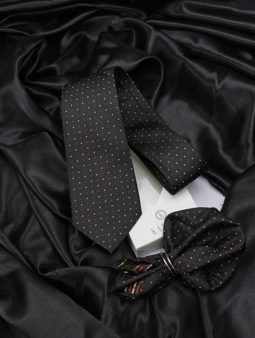 Neck Tie and Pocket Square Set for Men
