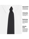 Neck Tie and Pocket Square Set for Men