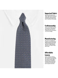 Neck Tie and Pocket Square Set for Men