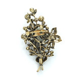 Kavove The Petal Whispers Silver Colour Brooch