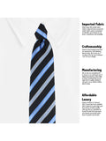 Neck Tie and Pocket Square Set for Men