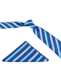 Neck Tie and Pocket Square Set for Men