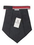 Kavove The Sharp Striped  Red Cravat & Pocket Square set