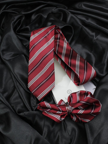 Neck Tie and Pocket Square Set for Men