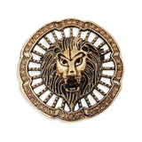 Kavove The Regal Roar Golden Colour Brooch