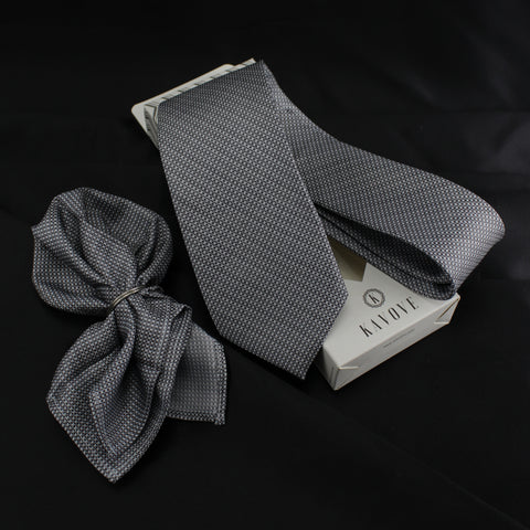 Neck Tie and Pocket Square Set for Men
