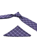 Neck Tie and Pocket Square Set for Men