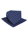 Neck Tie and Pocket Square Set for Men