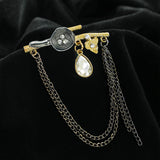 Kavove The Dew Drop Daisy Golden Colour Brooch