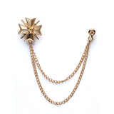 Kavove The OpulentOrnament Golden Colour Brooch