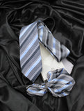 Neck Tie and Pocket Square Set for Men