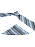 Neck Tie and Pocket Square Set for Men