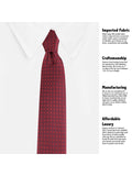 Neck Tie and Pocket Square Set for Men