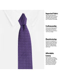 Neck Tie and Pocket Square Set for Men