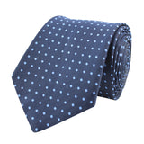 Kovove The Intellect Dash Abstract  Blue Necktie