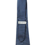 Kovove The Intellect Dash Abstract  Blue Necktie