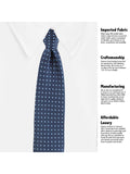 Neck Tie and Pocket Square Set for Men