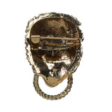 Kavove The LeoLustre Golden Colour Brooch