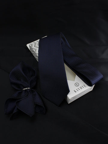 Neck Tie and Pocket Square Set for Men
