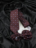 Neck Tie and Pocket Square Set for Men