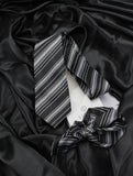 Neck Tie and Pocket Square Set for Men
