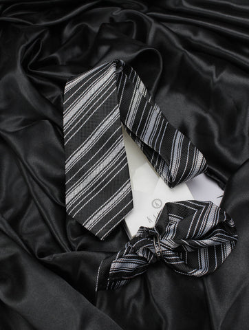 Neck Tie and Pocket Square Set for Men