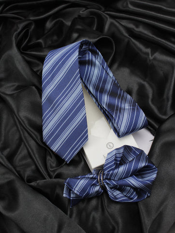 Neck Tie and Pocket Square Set for Men