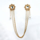 Kavove The Regal Glow Golden Colour Brooch