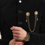 Kavove The Regal Glow Golden Colour Brooch