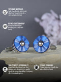 Kavove Oceanic Blue Cufflinks For Men