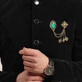 Kavove The Emerald Green Colour Brooch