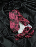 Neck Tie and Pocket Square Set for Men