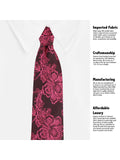 Neck Tie and Pocket Square Set for Men