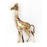 Kavove Savannah Giraffe Red Colour Brooch