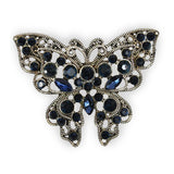 Kavove Sapphire Wings Blue Colour Brooch
