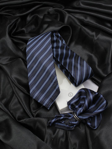 Neck Tie and Pocket Square Set for Men