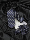 Neck Tie and Pocket Square Set for Men