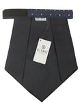 Kavove The Rainbow Polka Dot Navy Blue Cravat & Pocket Square set